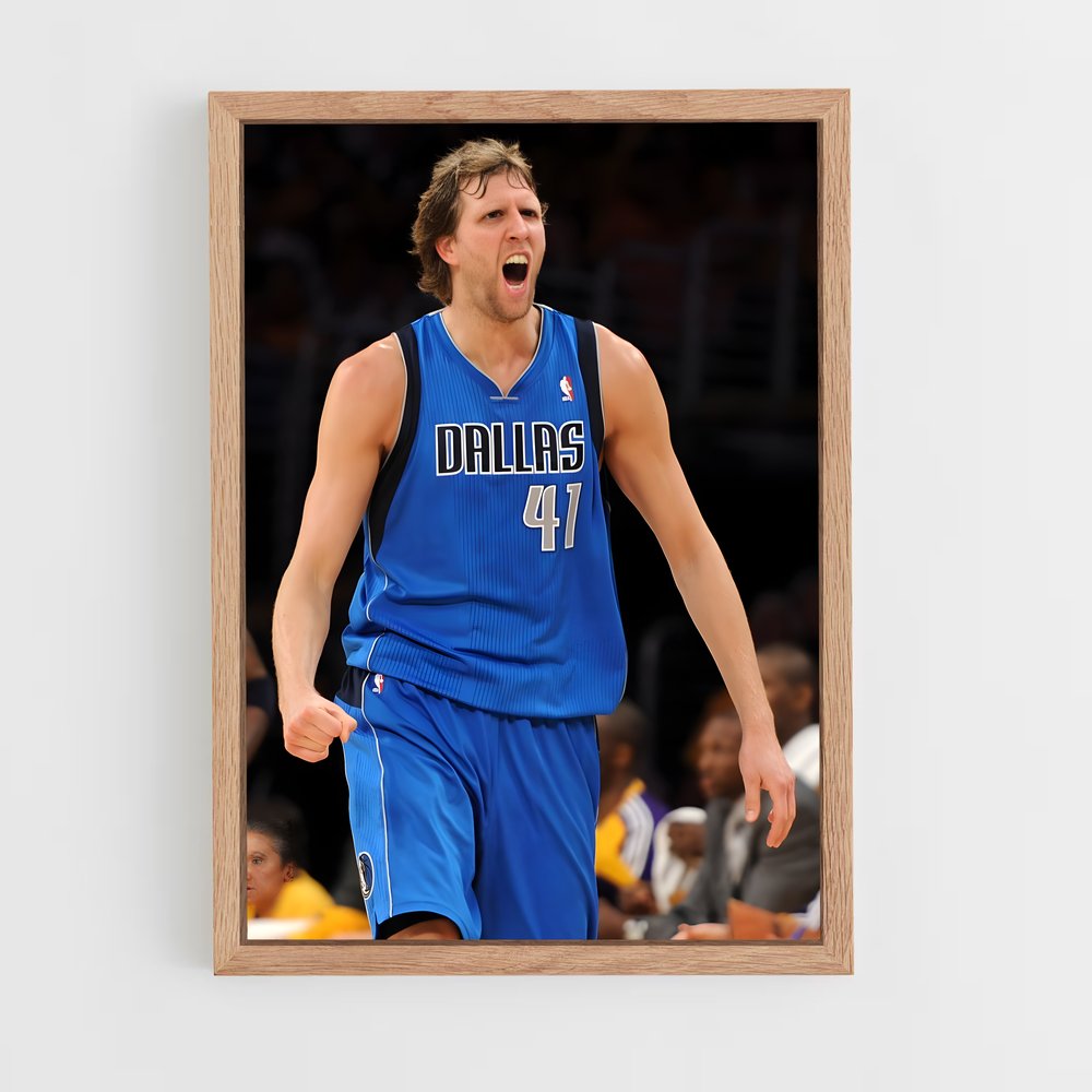Poster L'Esprit de Dirk – affiche Basketball (vue 4)